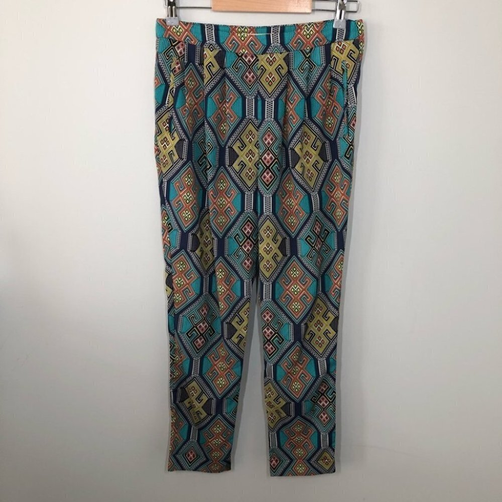 Mara Hoffman‎ Lightweight  Bold Pattern Pants Size 4